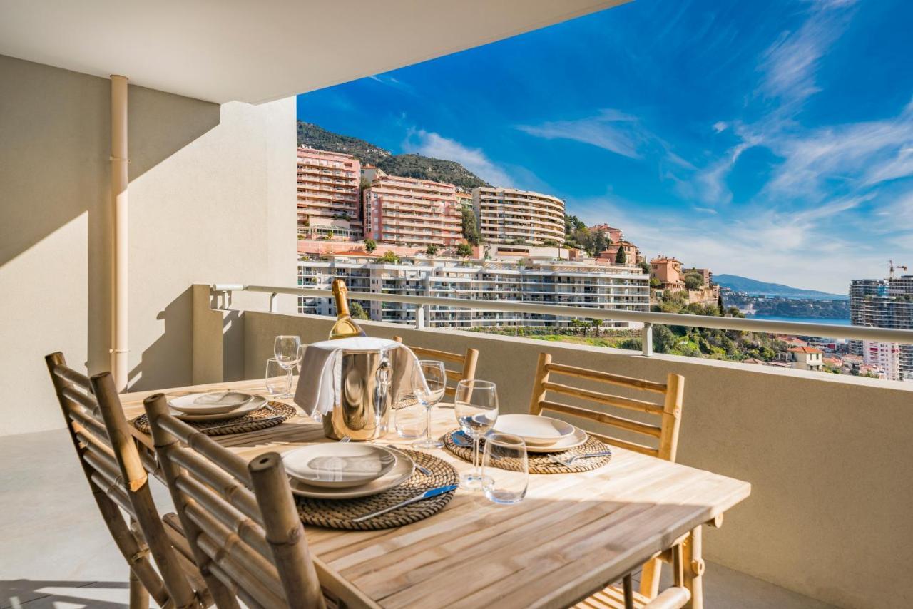 Terrasse Vue Mer, 5Mn Monaco, Parking - An Beausoleil Exterior foto